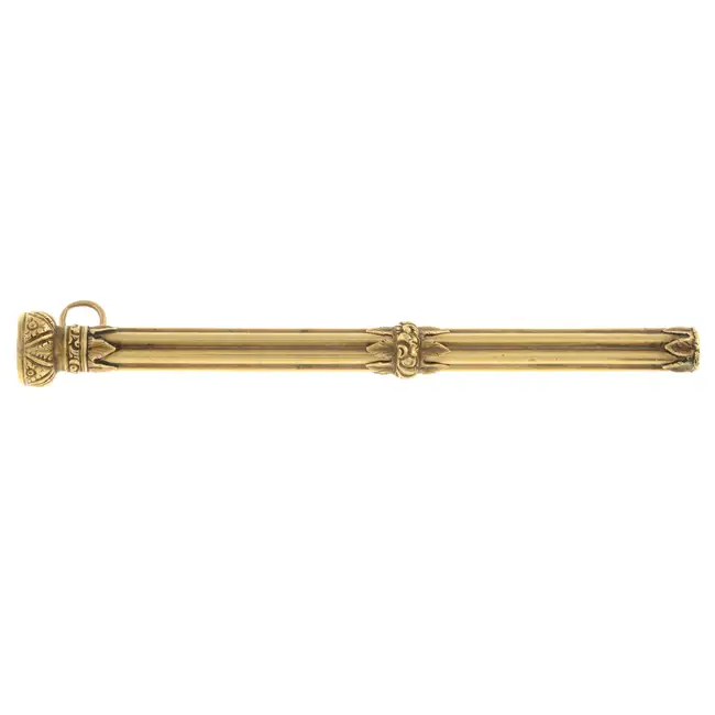 Late 19th c. propelling pencil, with intaglio seal