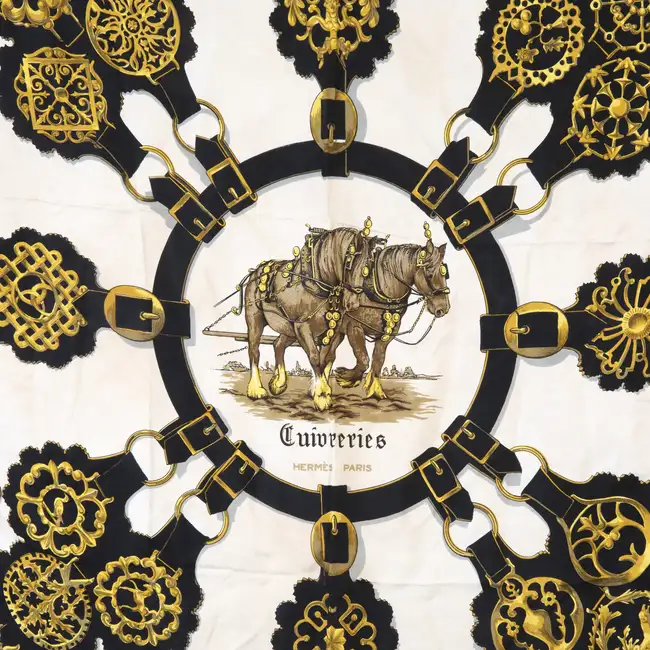 Hermès - Françoise De La Perriere scarf