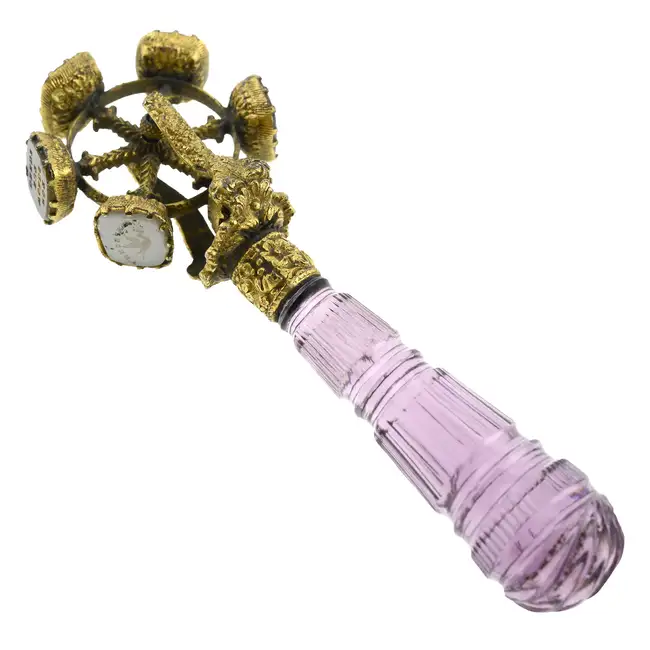 Late 19th century gem intgalio seal wheel