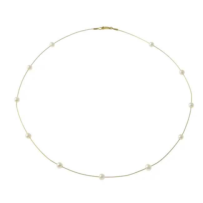 Cultured pearl necklace 