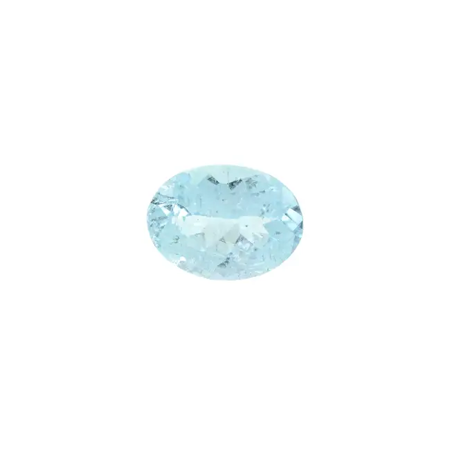 Oval-shape blue tourmaline, 1.30ct