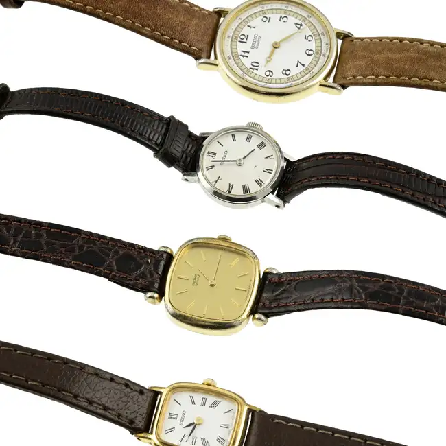 Ten Seiko watches