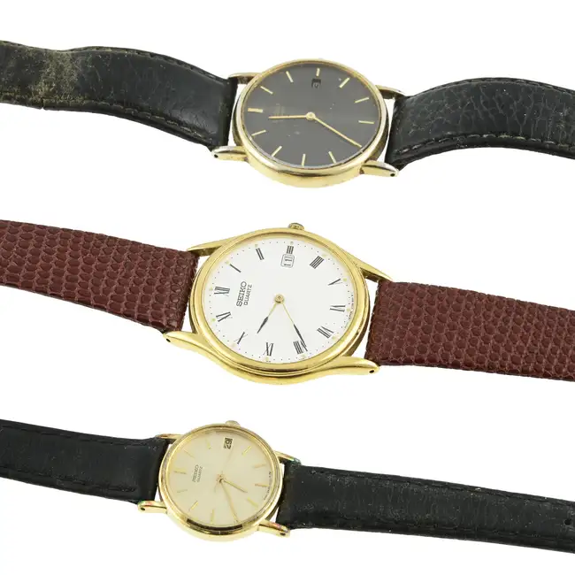 Ten Seiko watches