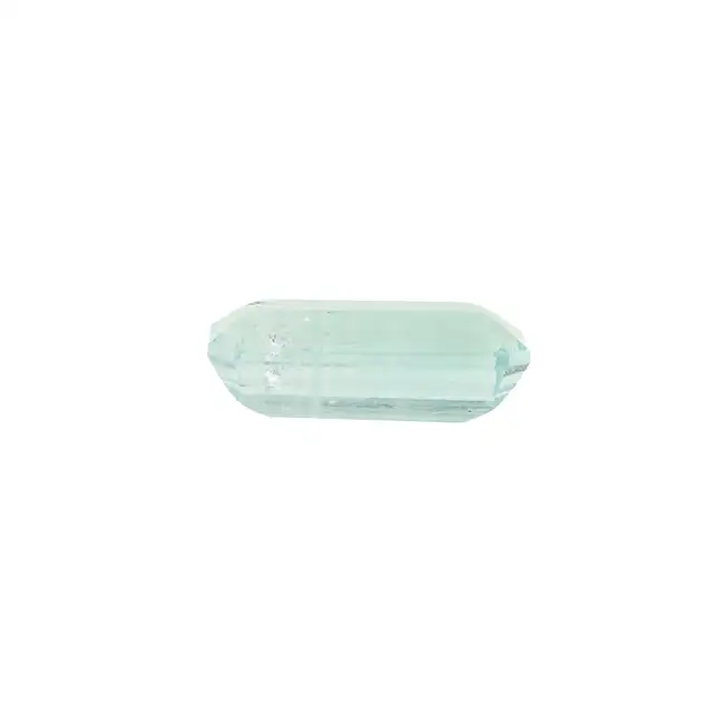 Rectangular-shape emerald, 6.96ct. With report