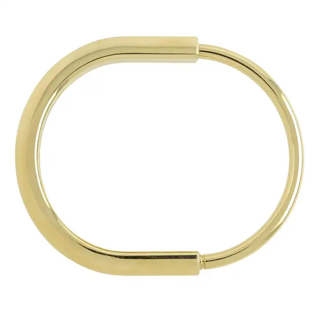 18ct gold diamond 'Lock' bangle, by Tiffany & Co.