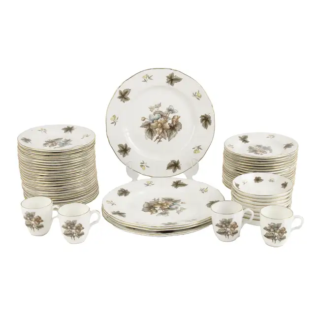 Royal Worcester Dorcester and Wedgwood Indigo