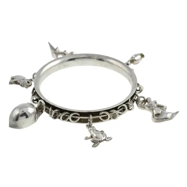 Charm bangle by Georg Jensen