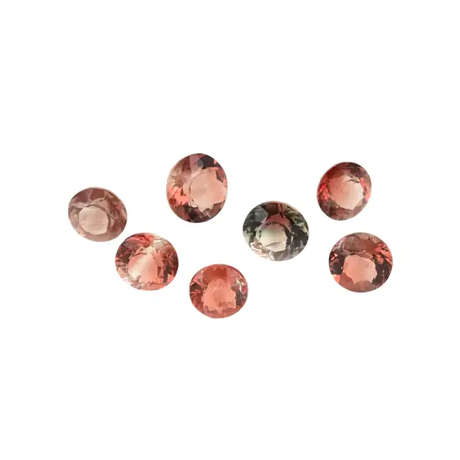 Assorted circular-shape sunstones, 3.46ct