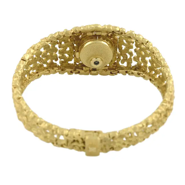 1970s textured watch, by Gilbert Albert for Omega