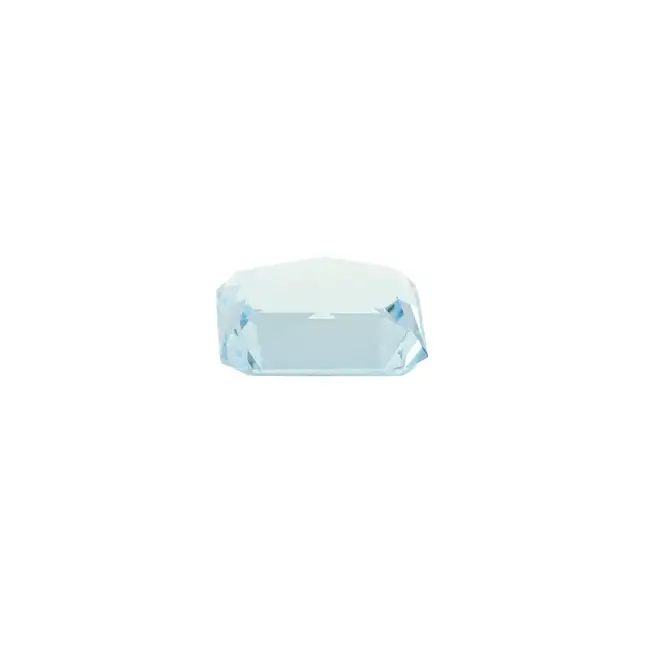 Rectangular-shape aquamarine, 8.30ct