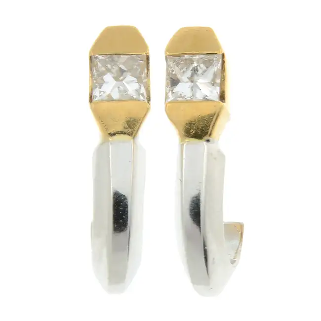 Diamond earrings