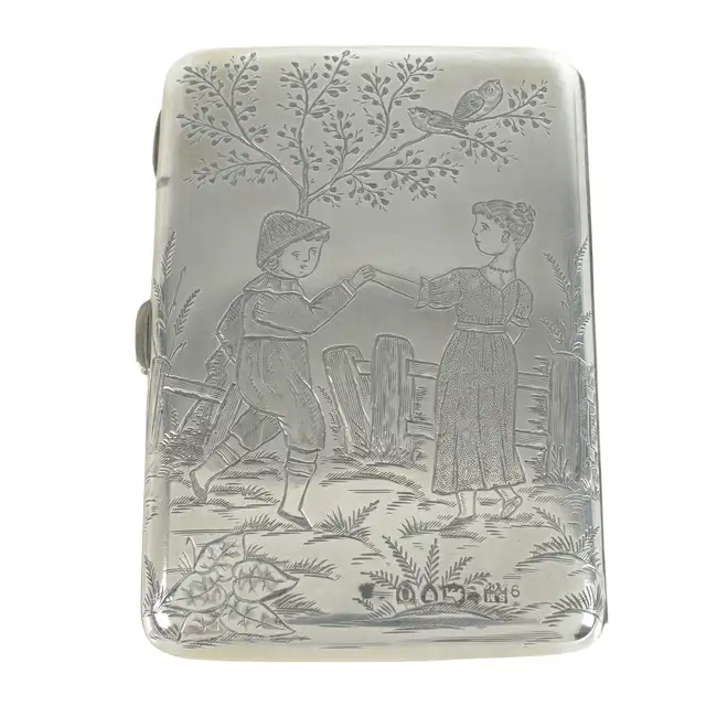 Late Victorian silver aide-memoire