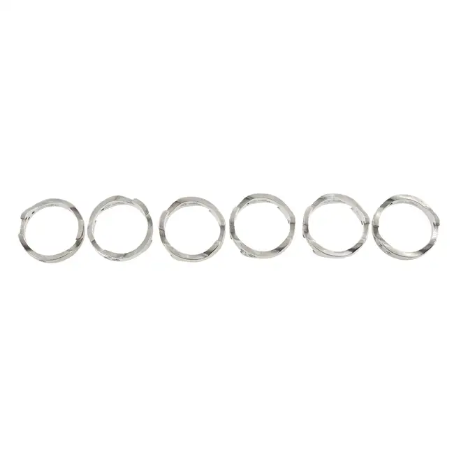 Six piece 'Fusion' ring, by Georg Jensen