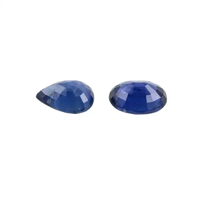 Two vari-shape sapphires, 2.17ct