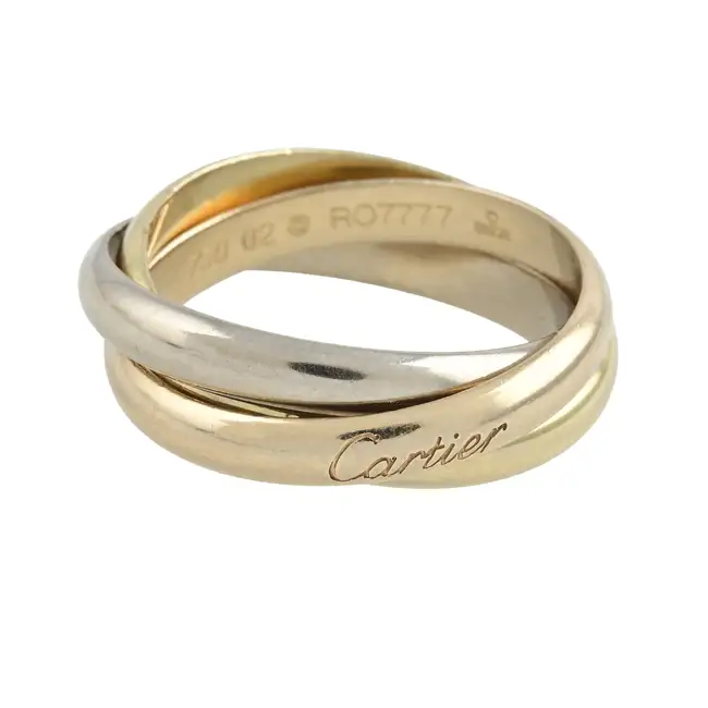 'Trinity' ring, by Cartier