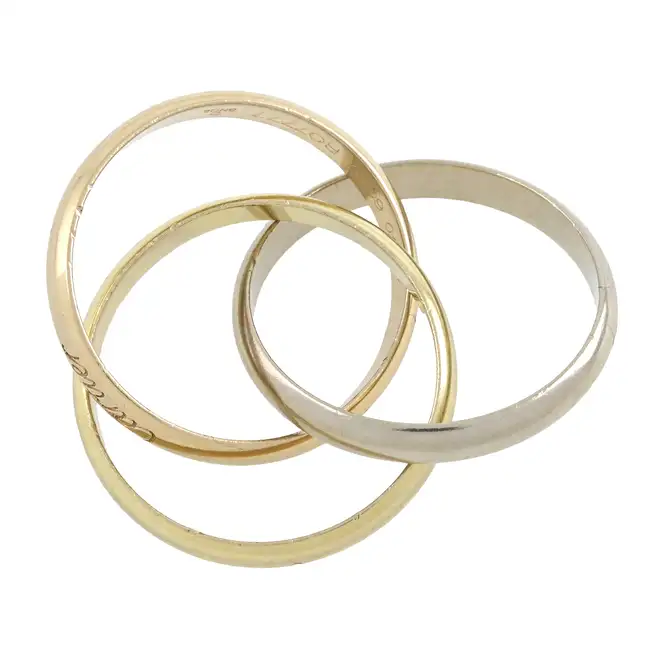 'Trinity' ring, by Cartier