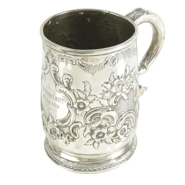 George I silver mug 