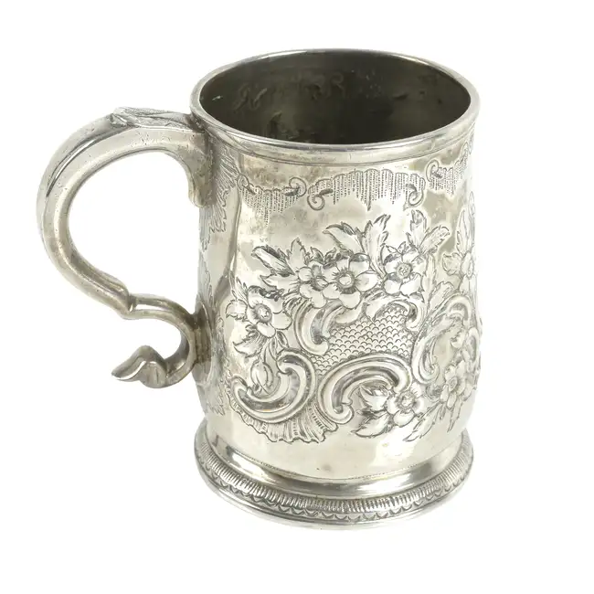 George I silver mug 