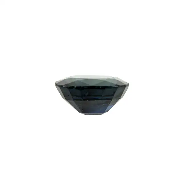 Oval-shape greenish-blue sapphire, 4.85ct