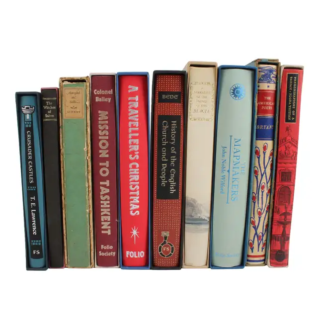 Ten assorted books