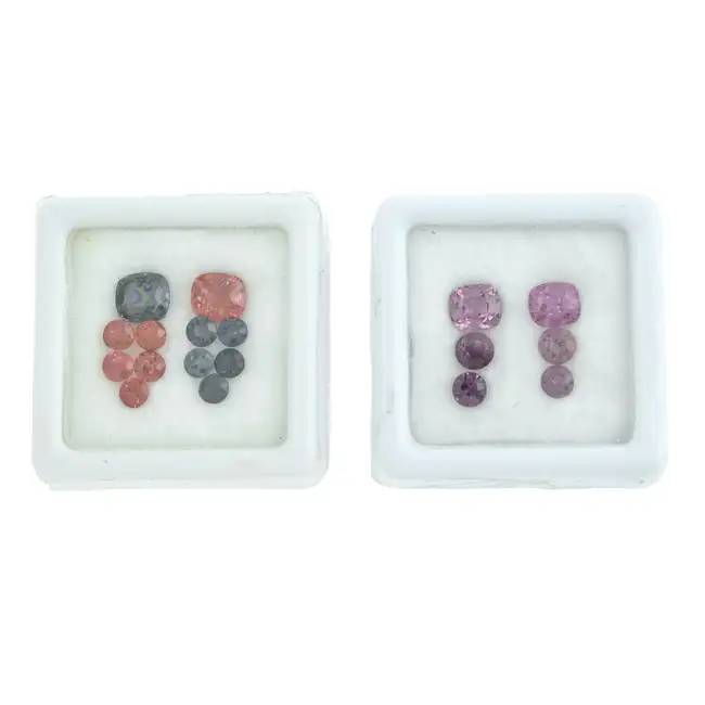 Assorted vari-shape & hue spinels 5.66ct