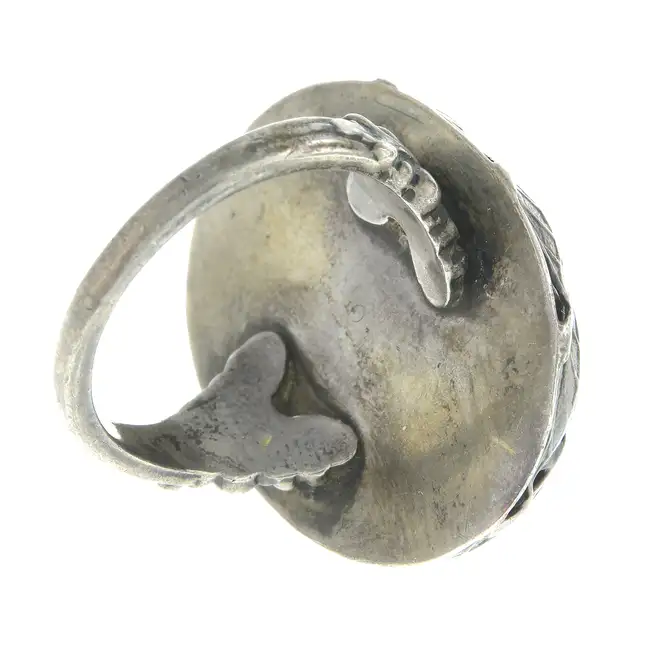 Early 20th century blue gem ring