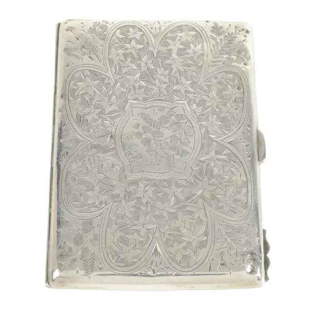 Late Victorian silver aide-memoire