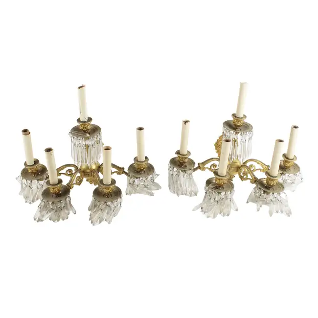 Pair wall candelbra