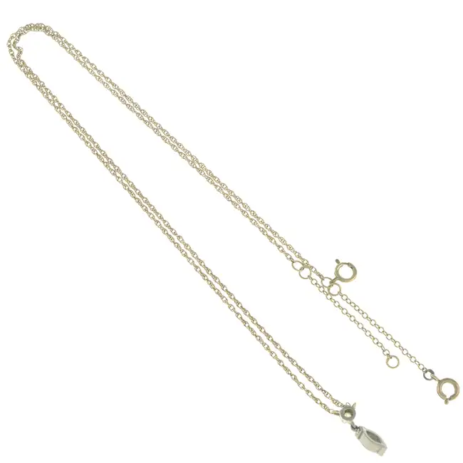 9ct gold diamond necklace