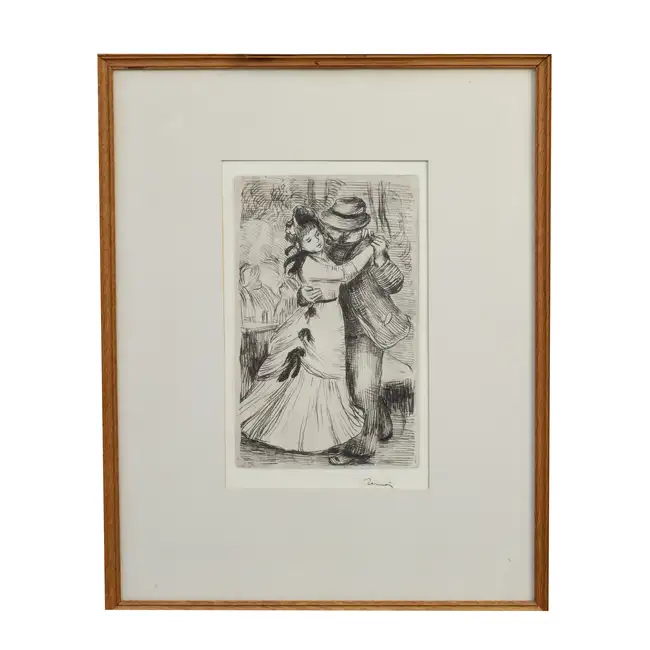 Pierre-Auguste Renoir - La Danse a la Campagne