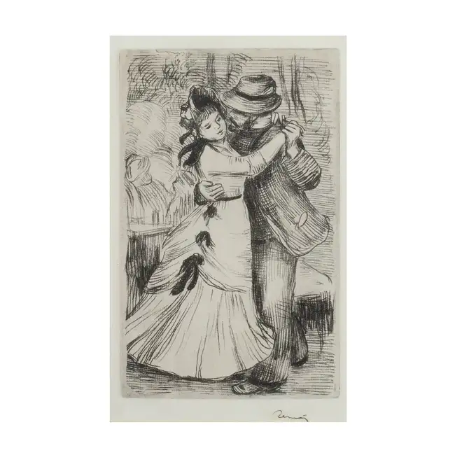 Pierre-Auguste Renoir - La Danse a la Campagne