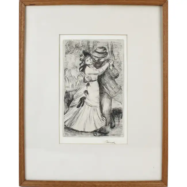 Pierre-Auguste Renoir - La Danse a la Campagne