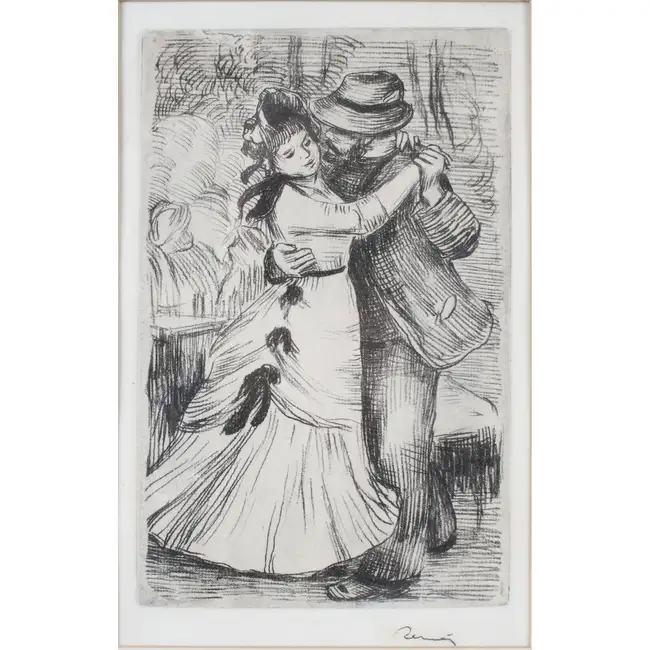 Pierre-Auguste Renoir - La Danse a la Campagne
