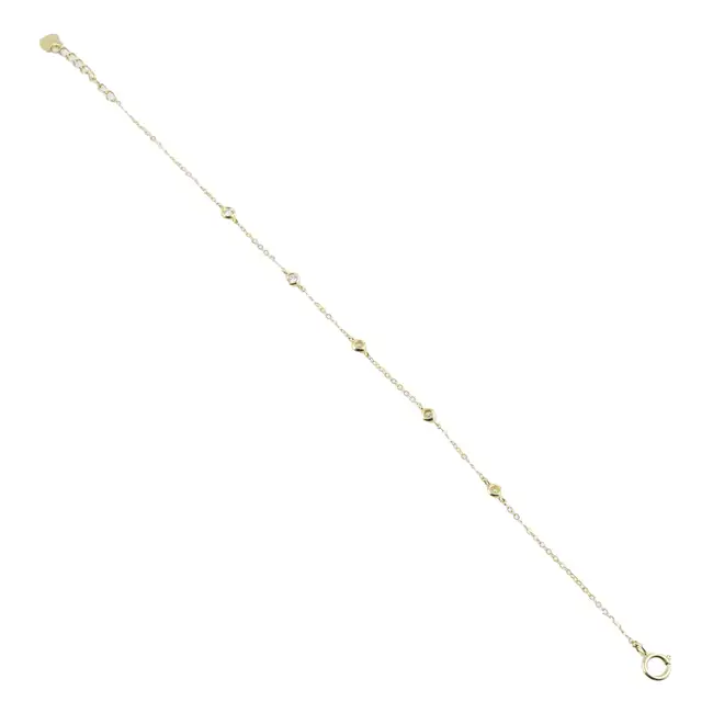 18ct gold diamond bracelet