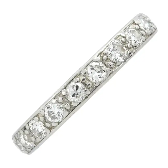 Diamond full eternity ring