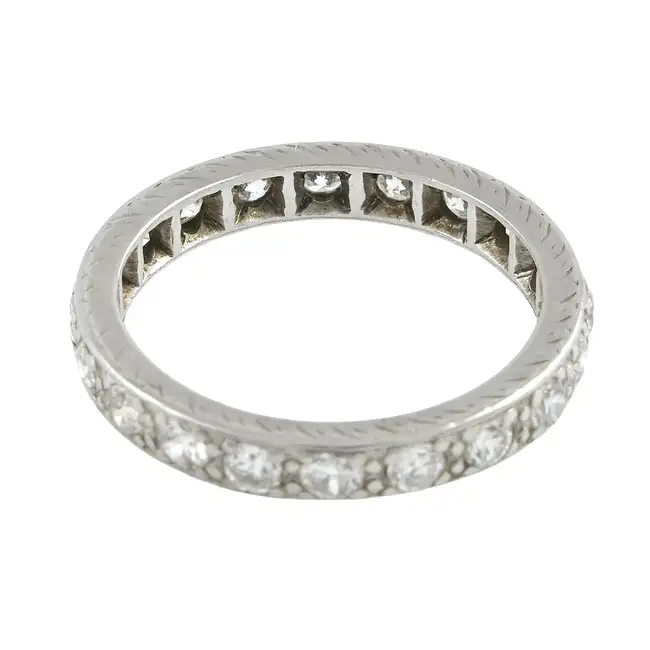 Diamond full eternity ring
