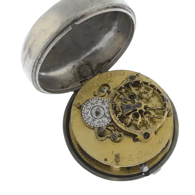 Pair case pocket watch by Pier Rigaud