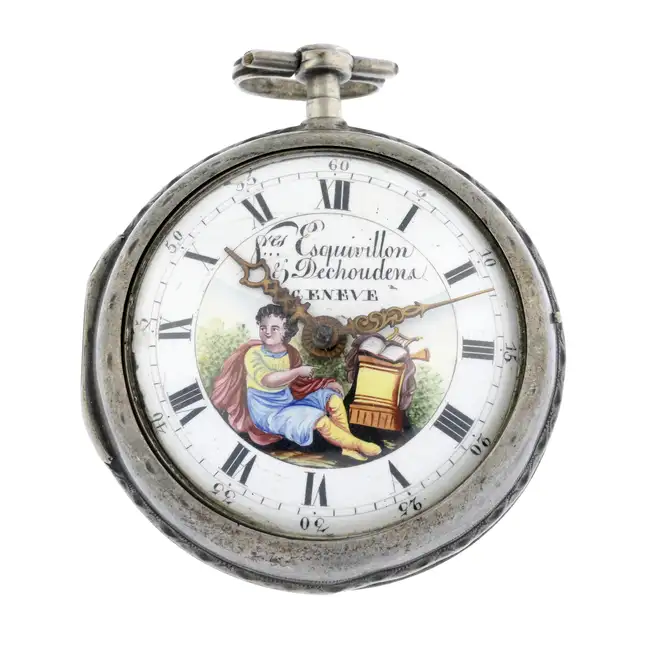 Pair case pocket watch by Pier Rigaud