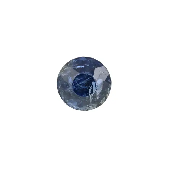 Circular-shape sapphire, 3.65ct