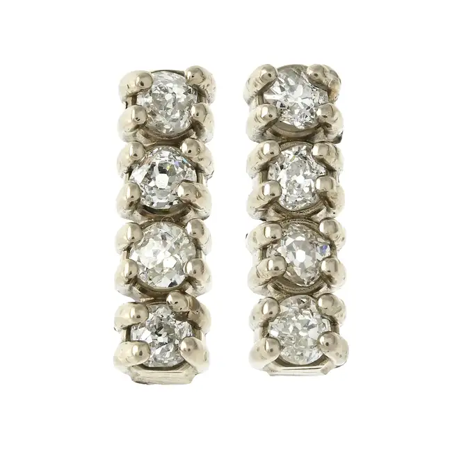 Diamond earrings