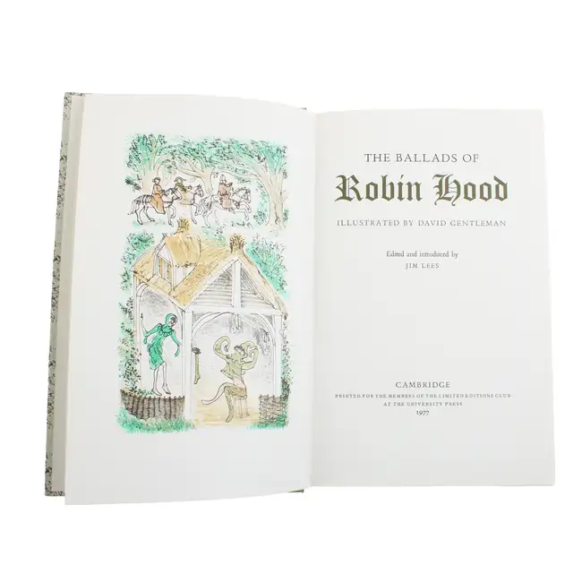 Nine Folio Society books