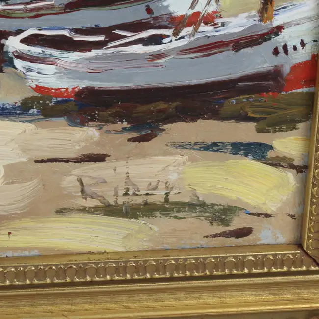 Five assorted Continental oil on canvas