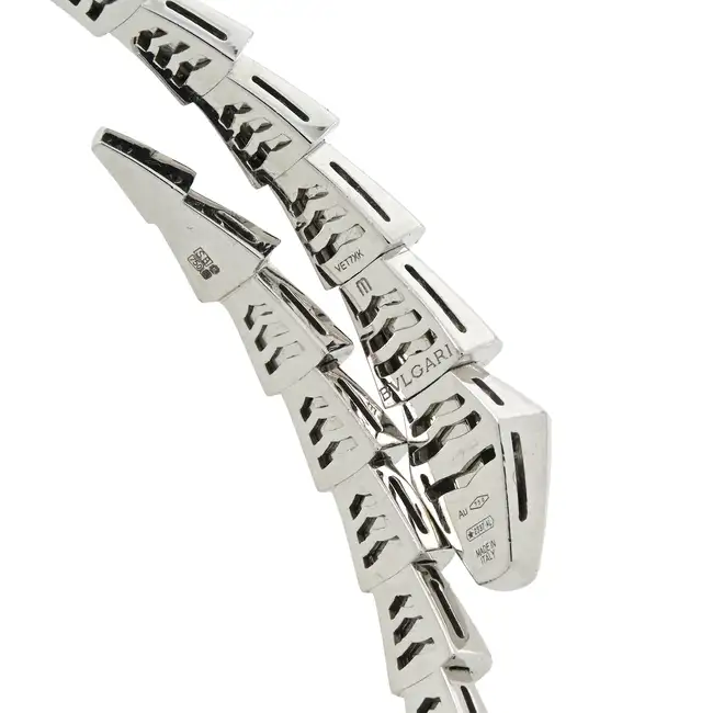 18ct gold diamond 'Serpenti Viper' bracelet, by Bulgari