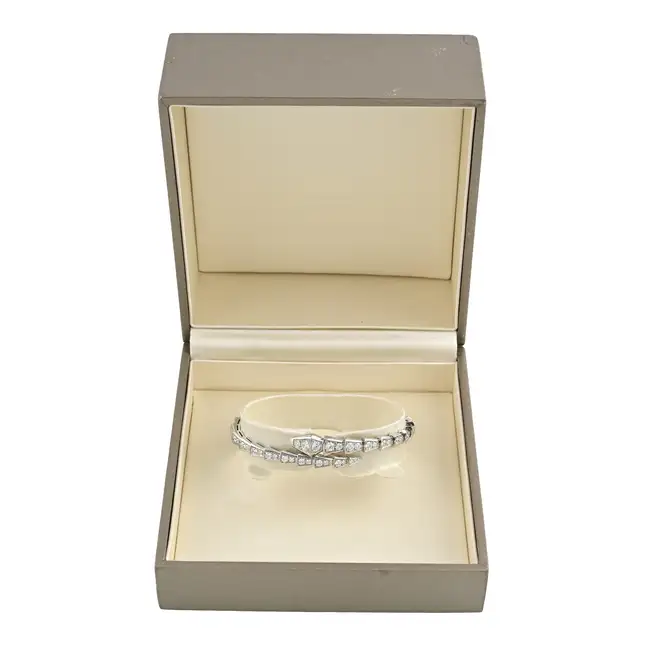 18ct gold diamond 'Serpenti Viper' bracelet, by Bulgari