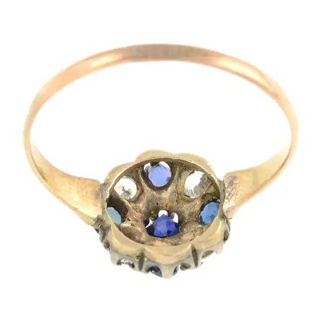Gem-set dress ring