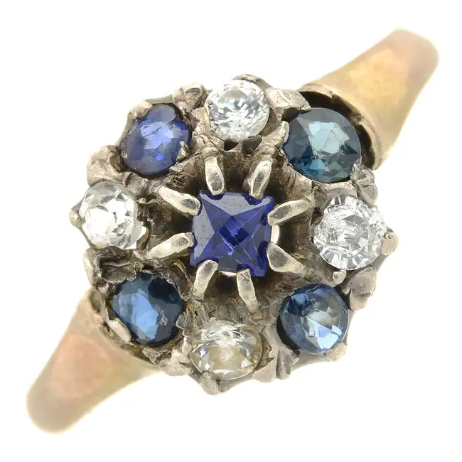 Gem-set dress ring