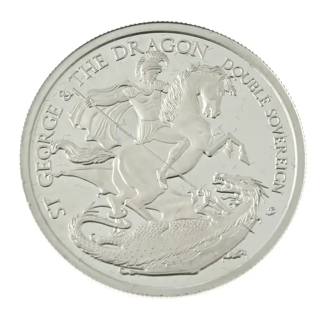 Charles III, Platinum Double Sovereign 2024