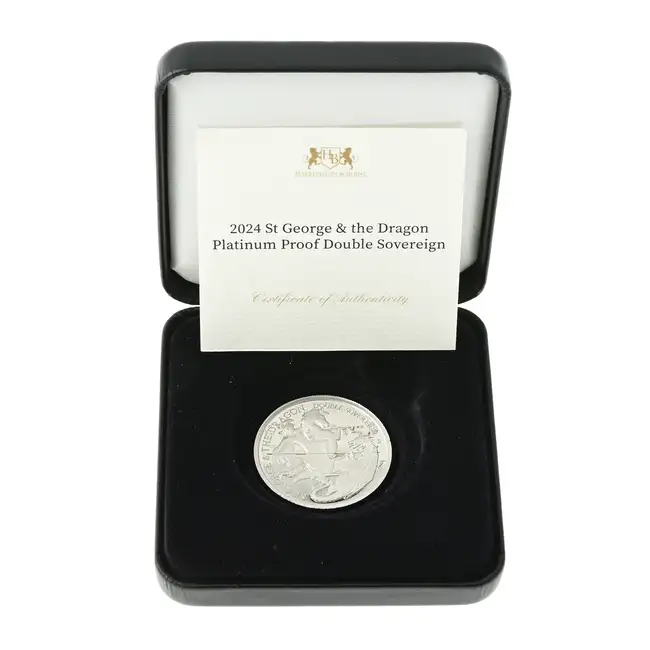 Charles III, Platinum Double Sovereign 2024