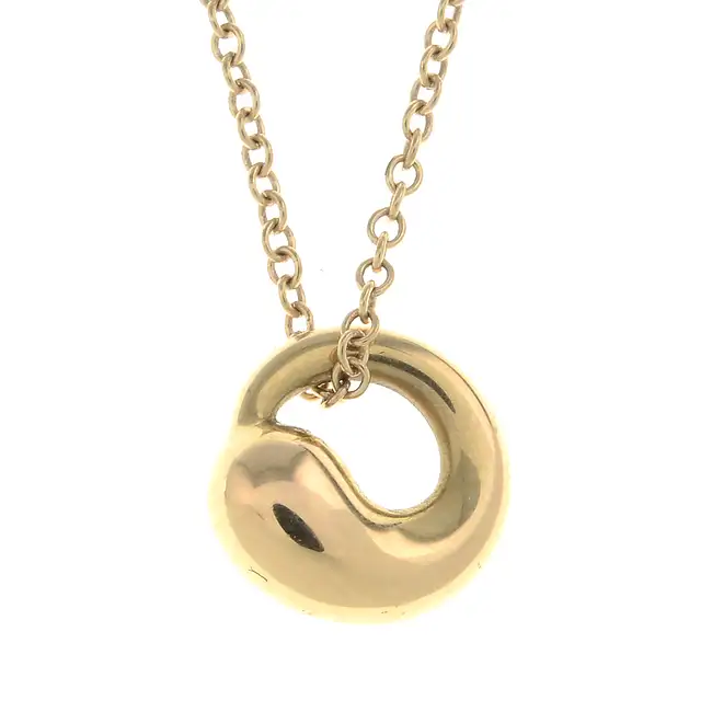 18ct 'Eternal Circle' necklace, Tiffany & Co.
