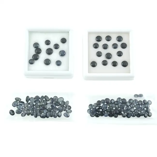 Assorted vari-shape & hue sapphires, 59.21ct